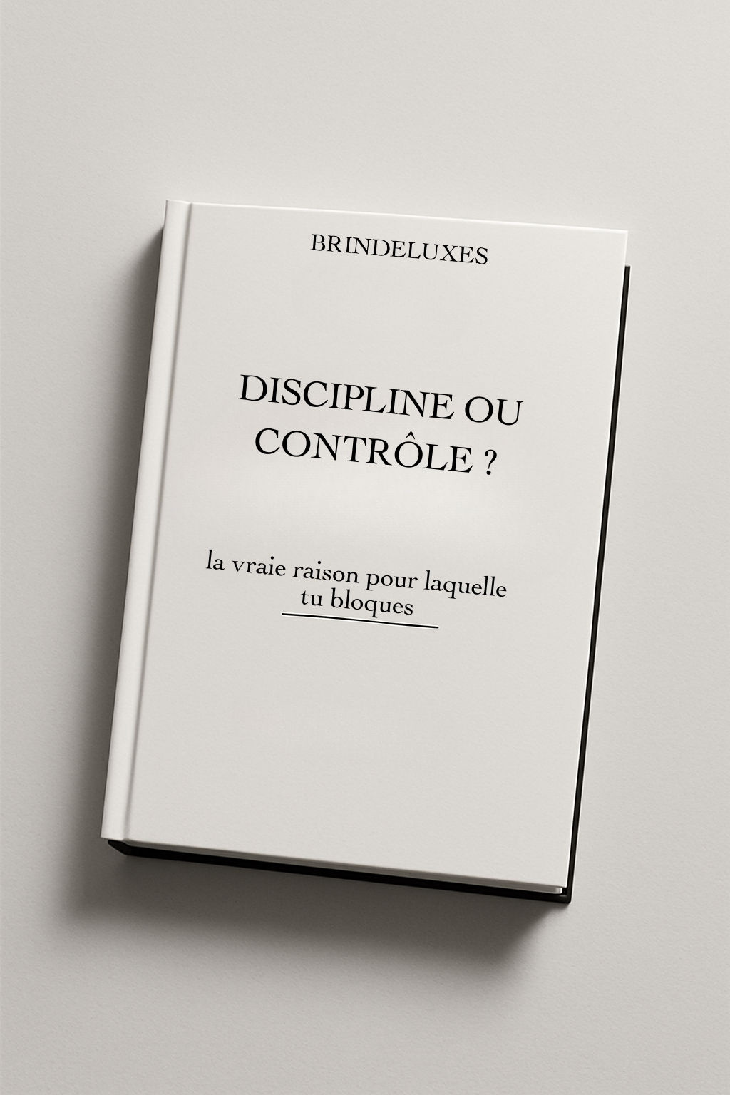 E-book Discipline ou contrôle ?